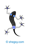 destiny tattoo design - lizard