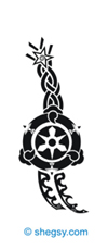 the edge tribal tattoo design