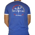 shegsy t-shirt impossible sport azul espalda