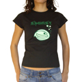 camiseta mujer shegsy stonedfish negra