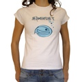 camiseta chica shegsy stonedfish blanca